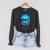 Kai Outrigger Canoe Hawaii Aloha State Paddling Retro Raglan Sleeve Sweatshirt Dark Grey Heather