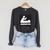 Outdoors Water Sports Canoe Canoeist Raglan Baseball Tee Raglan Sleeve Sweatshirt Dark Grey Heather