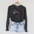Peace Love Swim Tie Dye Swimmer Swimming Summer Trip Raglan Sleeve Sweatshirt Dark Grey Heather Peace Love Swim Tie Dye Swimmer Swimming Summer Trip Raglan Sleeve Sweatshirt Dark Grey Heather