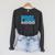 Pool Guy Pool Whisperer Boy Men Swimming Pool Raglan Sleeve Sweatshirt Dark Grey Heather