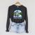 Queen Of The Canoe Canoeing Raglan Sleeve Sweatshirt Dark Grey Heather