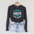 Swim Sister Supportive Swimming Sister Of A Swimmer Sis Raglan Sleeve Sweatshirt Dark Grey Heather Swim Sister Supportive Swimming Sister Of A Swimmer Sis Raglan Sleeve Sweatshirt Dark Grey Heather