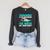 Swim Swimmers Swimming Raglan Sleeve Sweatshirt Dark Grey Heather