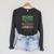 Swimming Christmas Party Swim Swimmer Christmas Ugly Style Raglan Sleeve Sweatshirt Dark Grey Heather Swimming Christmas Party Swim Swimmer Christmas Ugly Style Raglan Sleeve Sweatshirt Dark Grey Heather
