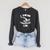 Swimming Competitive Freestyle Swim For Swimmer Raglan Sleeve Sweatshirt Dark Grey Heather Swimming Competitive Freestyle Swim For Swimmer Raglan Sleeve Sweatshirt Dark Grey Heather