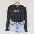 Swimming Evolution For Swimmers Raglan Sleeve Sweatshirt Dark Grey Heather Swimming Evolution For Swimmers Raglan Sleeve Sweatshirt Dark Grey Heather