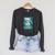 Swimming Quote Zombies Can't Swim For Swimmer Raglan Sleeve Sweatshirt Dark Grey Heather