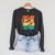 Swimming Swim Raglan Sleeve Sweatshirt Dark Grey Heather