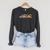 Swimming Swimmer Raglan Sleeve Sweatshirt Dark Grey Heather Swimming Swimmer Raglan Sleeve Sweatshirt Dark Grey Heather