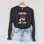 Synchronized Swimming Art For Men Women Synchronized Swim Raglan Sleeve Sweatshirt Dark Grey Heather
