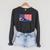 USA Flag Swimmer Swimming Sport Athlete Swim Swimming Raglan Sleeve Sweatshirt Dark Grey Heather USA Flag Swimmer Swimming Sport Athlete Swim Swimming Raglan Sleeve Sweatshirt Dark Grey Heather