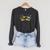 Vintage Synchronized Swimming Artistic Swimming Raglan Sleeve Sweatshirt Dark Grey Heather