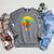 Bigfoot Kayak Paddling Lake Rafts Inflatable Canoe Sasquatch Raglan Sleeve Sweatshirt Deep Heather Bigfoot Kayak Paddling Lake Rafts Inflatable Canoe Sasquatch Raglan Sleeve Sweatshirt Deep Heather