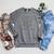 Canoe Canoeing Raglan Sleeve Sweatshirt Deep Heather