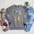Paddle Canoe Raglan Sleeve Sweatshirt Deep Heather