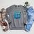 Swimming Matching Tee Raglan Sleeve Sweatshirt Deep Heather Swimming Matching Tee Raglan Sleeve Sweatshirt Deep Heather