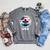 Swimming United States American Swimming Apparel Swimming Raglan Sleeve Sweatshirt Deep Heather Swimming United States American Swimming Apparel Swimming Raglan Sleeve Sweatshirt Deep Heather
