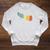 Canoe Canoeing Retro Vintage Raglan Sleeve Sweatshirt Heather Mustard