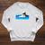 Cat Swimming Pool Raglan Sleeve Sweatshirt Heather Mustard