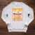 Lake Ontario Canoe Fishing Light House Sunset Retro Raglan Baseball Tee Raglan Sleeve Sweatshirt Heather Mustard