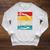 Swim Swimming Vintage Retro Swimmer Raglan Baseball Tee Raglan Sleeve Sweatshirt Heather Mustard
