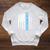 USA Flag Swimming Swim American Swimmer Raglan Sleeve Sweatshirt Heather Mustard