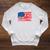Vintage American Flag Swim Team Swimmer Funny Swimming Gift Raglan Sleeve Sweatshirt Heather Mustard Vintage American Flag Swim Team Swimmer Funny Swimming Gift Raglan Sleeve Sweatshirt Heather Mustard