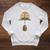 Vintage Retro Canoe Paddle & Mountains Rafting Raglan Sleeve Sweatshirt Heather Mustard