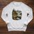 Women's Lakeside Canoe Cabin Escape Scene Raglan Sleeve Sweatshirt Heather Mustard