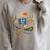Canoe Camp Coffee Canoeing Paddle Raglan Sleeve Sweatshirt Heather Forest