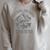 Canoe Canoeing Raglan Sleeve Sweatshirt Heather Forest
