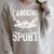 Canoe Canoeing Vintage Canoeing Is My Sport Raglan Sleeve Sweatshirt Heather Forest
