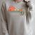 Canoe Retro Vintage Sunset Rainbow Raglan Baseball Tee Raglan Sleeve Sweatshirt Heather Forest