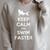Keep Calm And Swim Faster Swimming T-Shirt Raglan Sleeve Sweatshirt Heather Forest Keep Calm And Swim Faster Swimming T-Shirt Raglan Sleeve Sweatshirt Heather Forest
