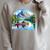 Lake Canoeing Canoe Raglan Sleeve Sweatshirt Heather Forest Lake Canoeing Canoe Raglan Sleeve Sweatshirt Heather Forest