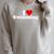 I LOVE HEART SWIMMING Raglan Sleeve Sweatshirt Heather Forest I LOVE HEART SWIMMING Raglan Sleeve Sweatshirt Heather Forest