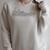 Minimalist Canoeing Water River Canoe Raglan Sleeve Sweatshirt Heather Forest