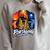 Portaging Canoe Wilderness Adventure Scenic Graphic Raglan Sleeve Sweatshirt Heather Forest