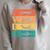 Retro Vintage Swimming For Swimmers Raglan Sleeve Sweatshirt Heather Forest Retro Vintage Swimming For Swimmers Raglan Sleeve Sweatshirt Heather Forest