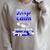 Swimming Goggles Saying Swim Team Gear Raglan Sleeve Sweatshirt Heather Forest