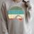 Swimming Raglan Sleeve Sweatshirt Heather Forest