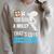Swimming Saying For Swimmers Raglan Sleeve Sweatshirt Heather Forest