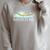 Swimming Swim Team Gear For a Swimmer Quote Saying Raglan Sleeve Sweatshirt Heather Forest