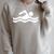 Swimming Symbol Raglan Sleeve Sweatshirt Heather Forest Swimming Symbol Raglan Sleeve Sweatshirt Heather Forest