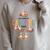 Women's Canoeing Canoe Paddle Water Flatwater Recreational Raglan Sleeve Sweatshirt Heather Forest