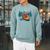 Canoe Art For Men Women Canoeing Canoe Kayak Lover Raglan Sleeve Sweatshirt Cardinal