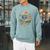 Canoe Camp Coffee Canoeing Paddle Raglan Sleeve Sweatshirt Cardinal