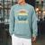 Canoe Canoeing Retro Vintage I'D Rather Be Canoeing Raglan Sleeve Sweatshirt Cardinal