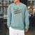 Canoe And Lake Camping Paddle Camp Raglan Sleeve Sweatshirt Cardinal