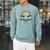 Cooter Canoe Purewick Nursing ICU ED ER Med Surg Nurse Raglan Sleeve Sweatshirt Cardinal